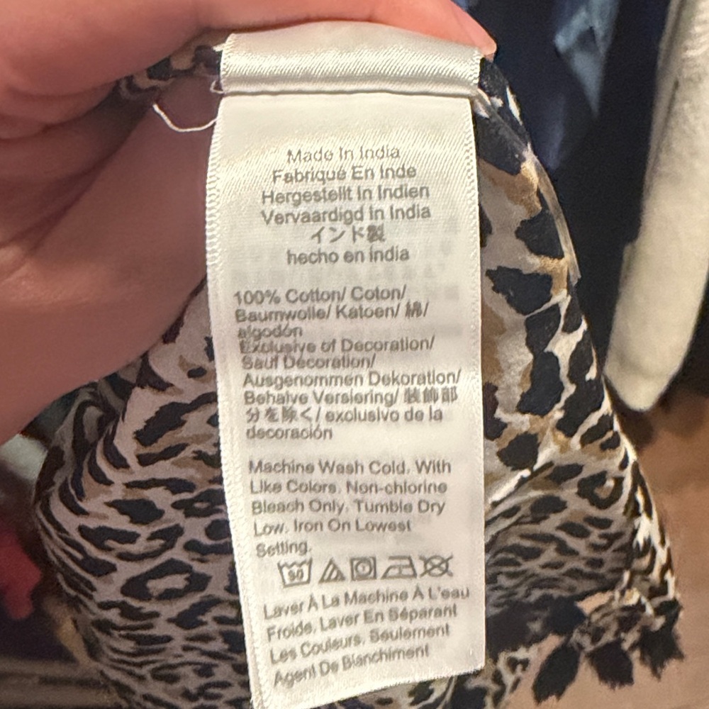 J. Crew Leopard Swim Cover-Up - Picture 6 of 6
